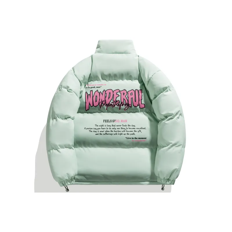 Pepe The Frog Puffer Jacket Unisex-17
