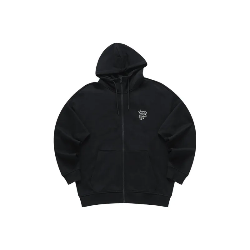 FILA FUSION FOB Series Jacket Unisex Jet Black-0