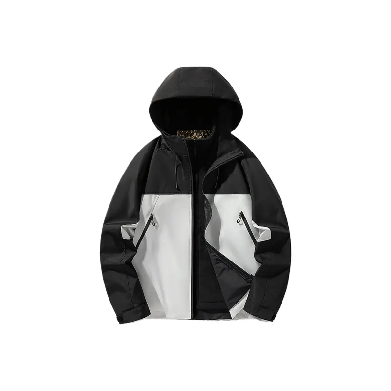 VanCamel Waterproof And Windproof To Keep Warm Windbreaker Jackets Unisex-5