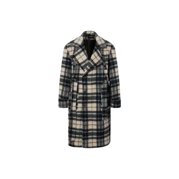 ROCAWEAR Coat Unisex Blue Black