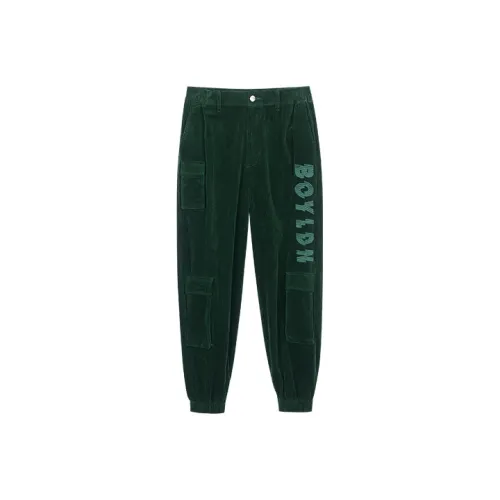 Boy London Casual Pants Unisex Green