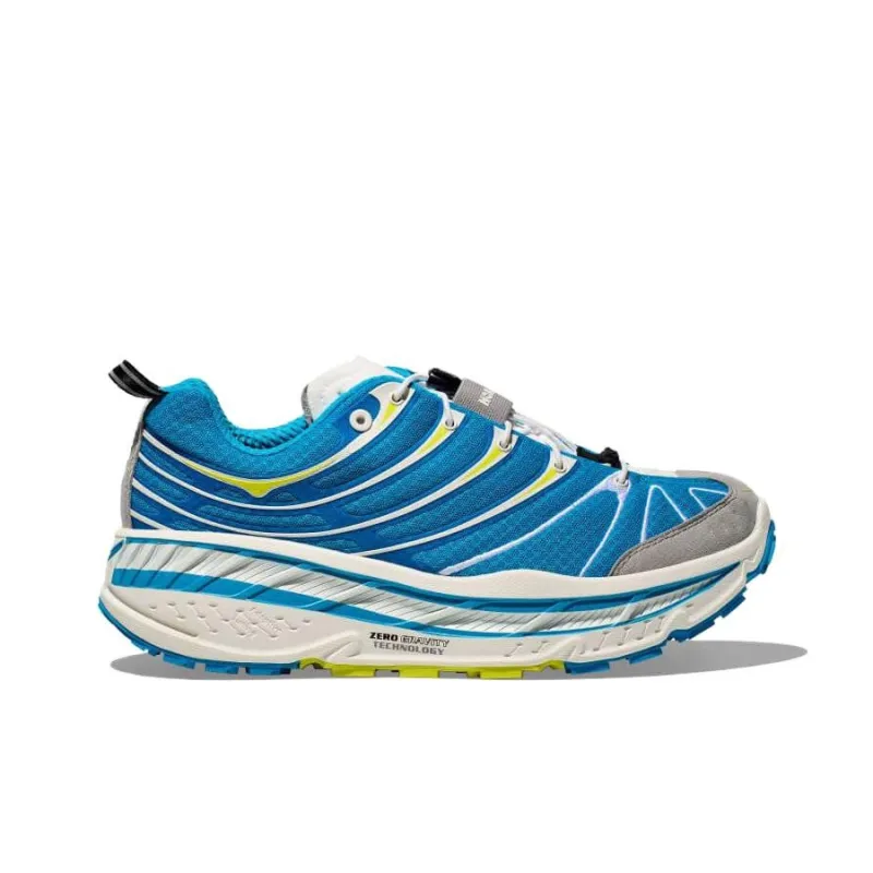 HOKA ONE ONE Stinson Evo OG Cushioning Slip Resistant Low Top Running Shoes Men's Sky Blue-1
