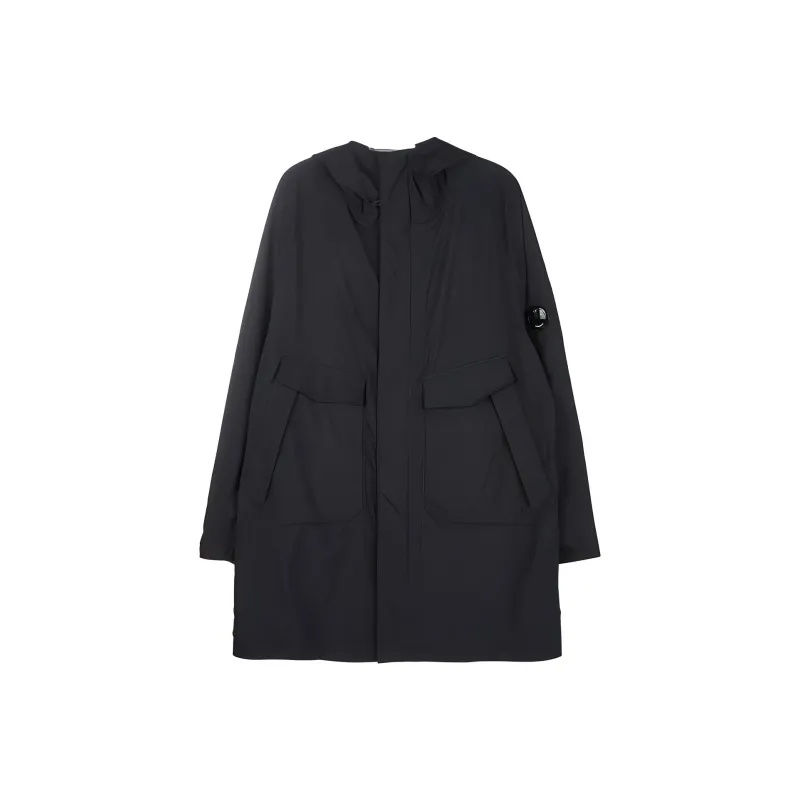 C.P.Company Pocket Detailed Hooded Parka-0