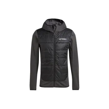 Adidas Terrex Multi Hybrid Insulated Hooded Jacket Jackets Coats Men's Black