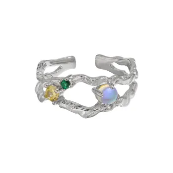 Quarqor S925 Silver Rings Women's