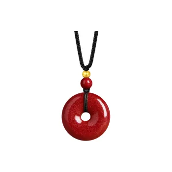 ALLOVE Cinnabar Necklaces Unisex