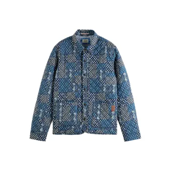 Scotch&Soda Jacket Men's Washable Blue