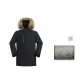 Black (Eco-Friendly Fur Collar)