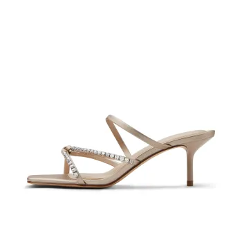 CHARLES&KEITH Composite Sole Slide Slippers 6.5cm Women's