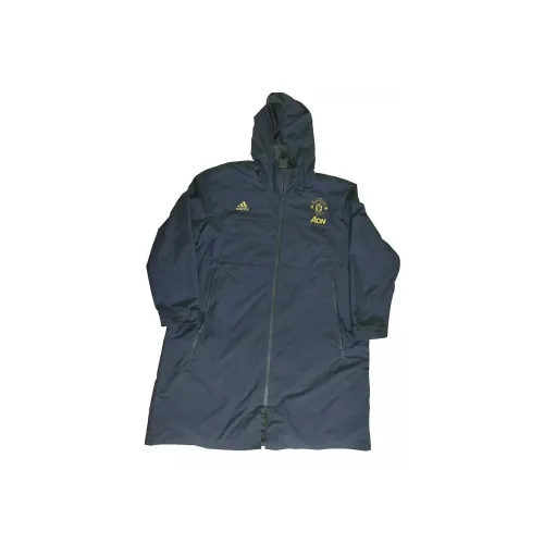 Adidas MANCHESTER UNITED THEATRE OF DREAMS Jackets Coats Unisex Blue