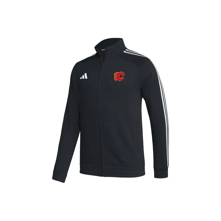 Adidas Flames Track Jacket Jackets Coats Men's Black-0