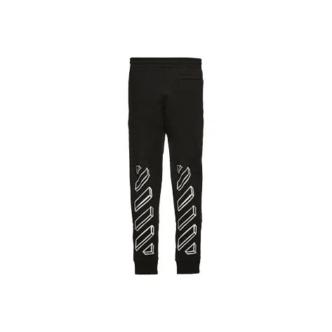 OFF-WHITE Knitted Sports Pants Men's Black-0