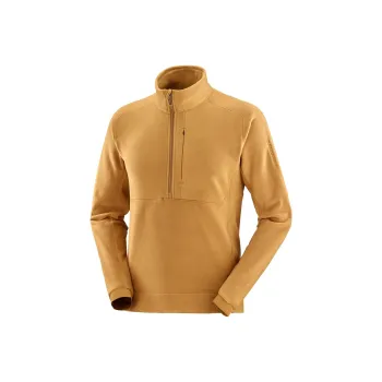 SALOMON ESSENTIAL MIFLEECE HZ Jackets Men Eraser