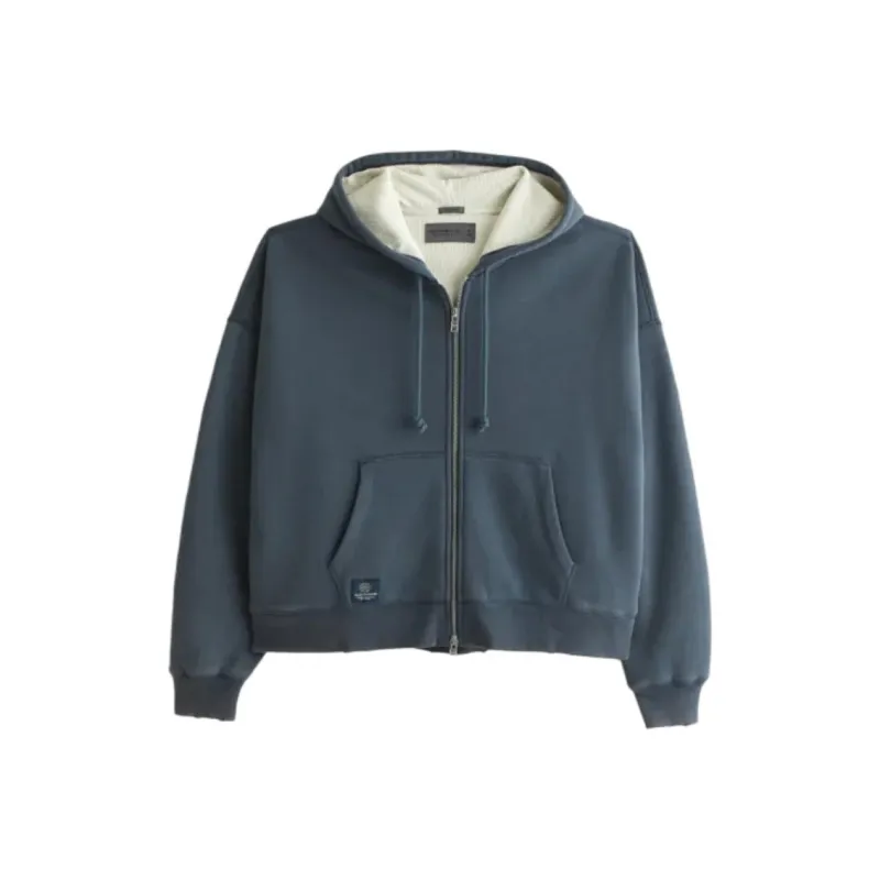 Abercrombie＆Fitch Sweatshirt Men's Sea Blue-0