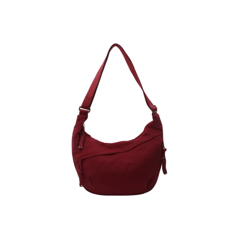 PULUWIRR Nylon Shoulder Bag, Crossbody Bag Regular Unisex Multicolor-34