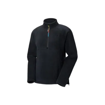 SALOMON RACE FLAG CHROMA HZ M Velvet-feel Coat Men's Pitch Black