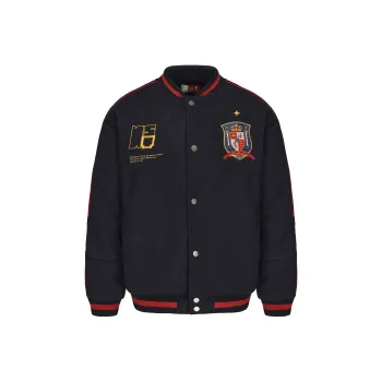 NSTNEW START Baseball Jacket Unisex Navy Blue