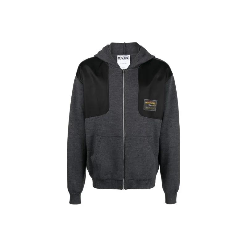 MOSCHINO Jackets Coats Men's Dark Gray-0