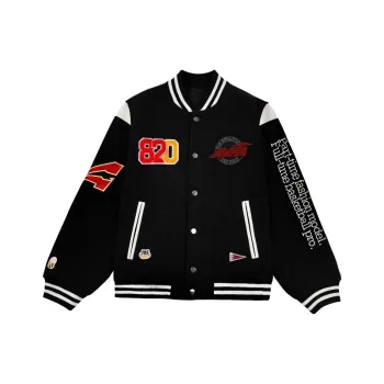 AVIA Baseball Jacket Unisex Black