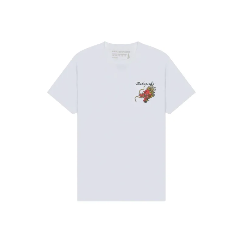 Maharishi T Shirts Men White-0