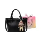 Black with Charm-Shopping Bag