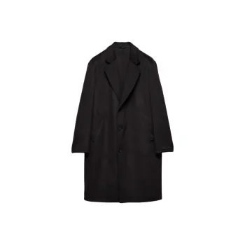 PRADA Coats Men Black