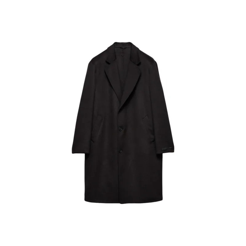 PRADA Coats Men Black-0