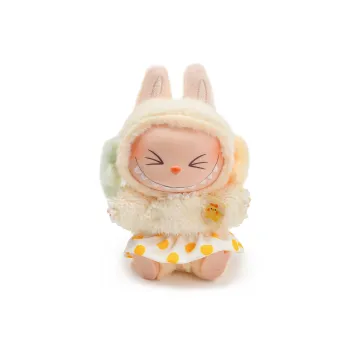[Modified Doll] POP MART Labubu Sitting Party Collection, Sweet And Confirmed, Cute Duck, Cute Hang Tag Box 15cm