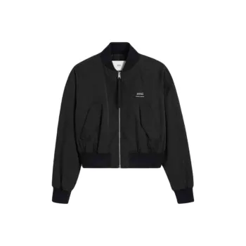 AMIPARIS Paris Twill Bomber Jacket