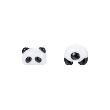 OGDAID S999 Fine Silver Stud Earrings Women's
