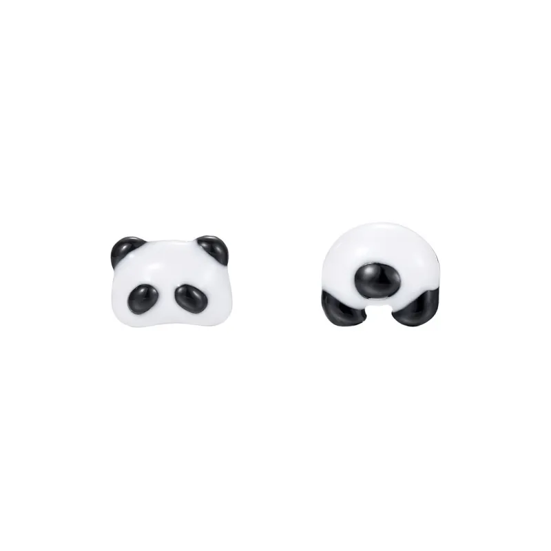 OGDAID S999 Fine Silver Stud Earrings Women's-0