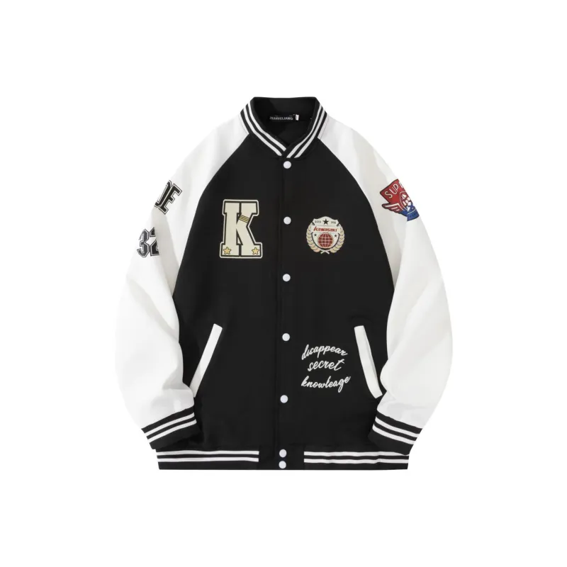 Kawasaki Baseball Jacket Unisex-3