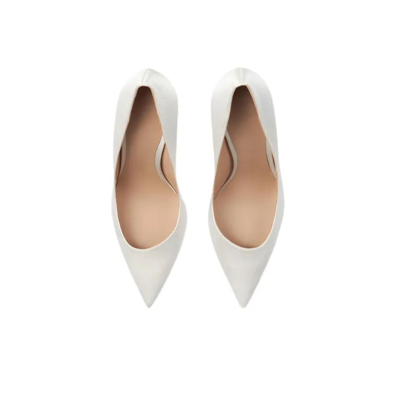 SCAROSSO 90mm Leather Pumps-2