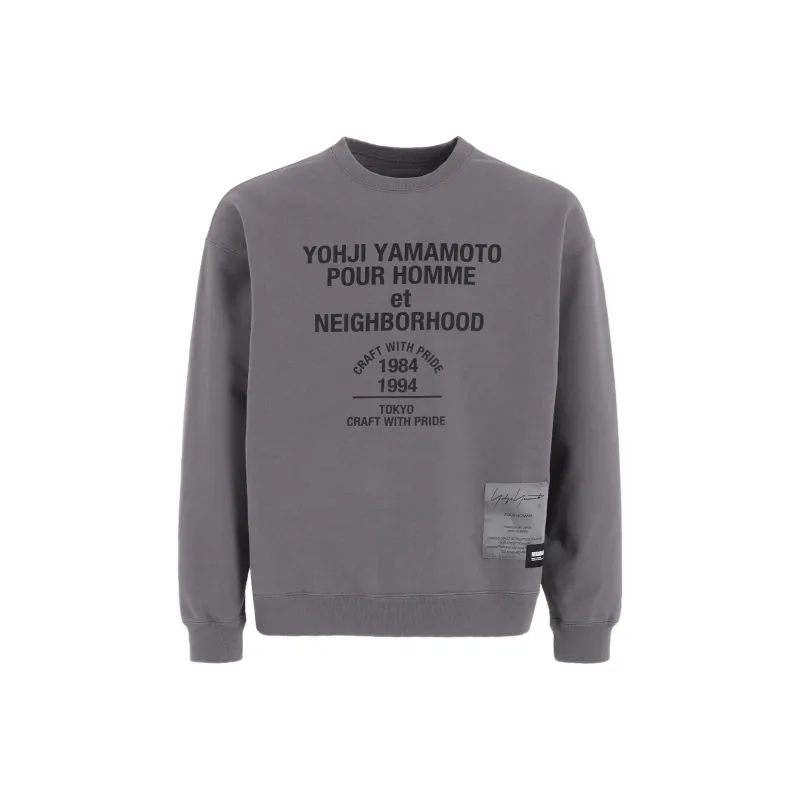 Yohji Yamamoto X Neighborhood Printed Long sleeves Sweatshirt-0
