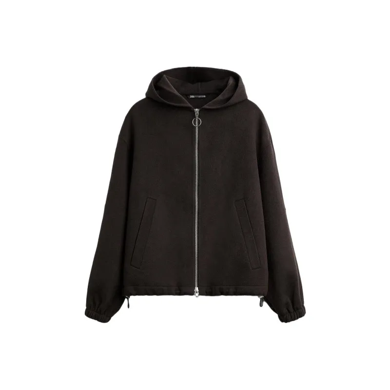 ZARA Jackets Men Brown-0