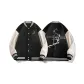Black (Y Letter and Lightning Chest Logo _Y Large Letter Lightning Back Logo)