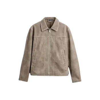 ZARA Jackets Men Beige