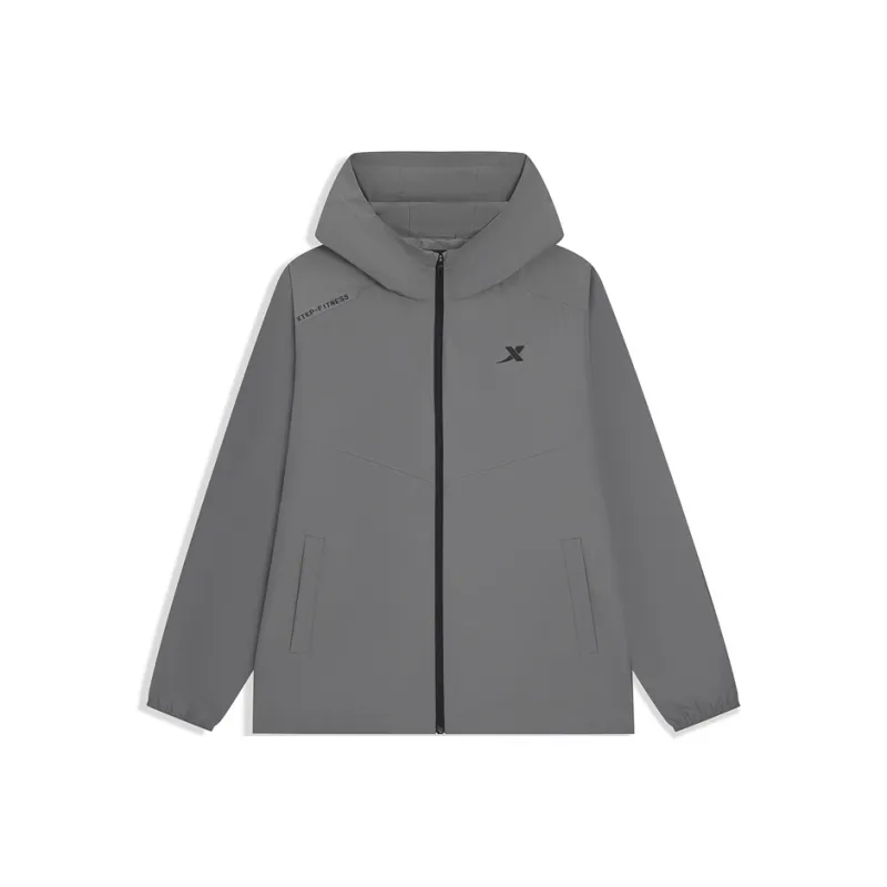 XTEP Jacket Men's Reserved Gray-0