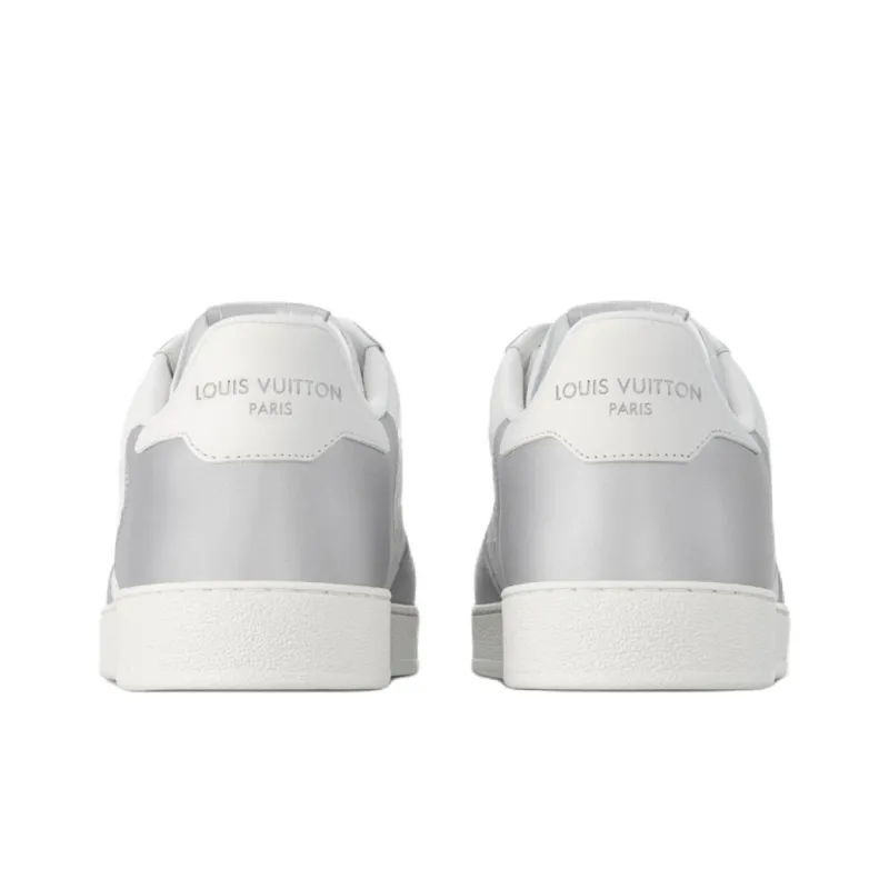 LOUIS VUITTON Rivoli Low Top Skateboard Shoes Men's White-3
