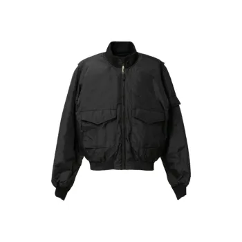 Cdg X Alpha Industries Jackets Unisex Black