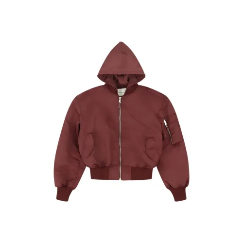 Entire Studios Hooded Broad Bomber Jacket