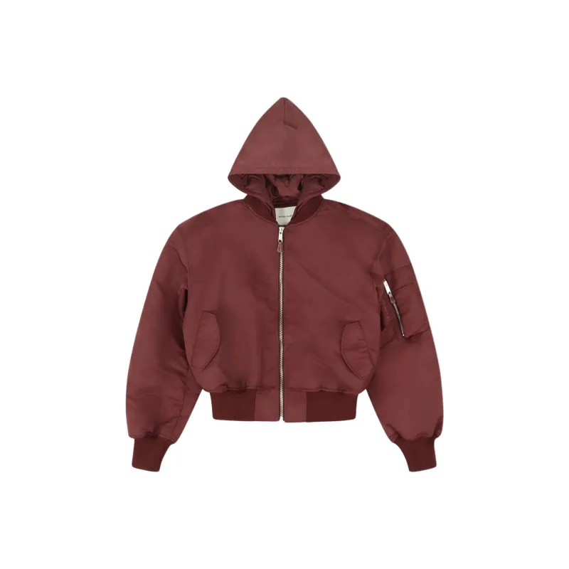 Entire Studios Hooded Broad Bomber Jacket-0