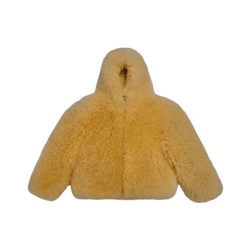 ERL Holiday Coats Unisex Yellow-0
