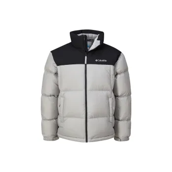 Columbia Down Jacket Unisex Light Gray