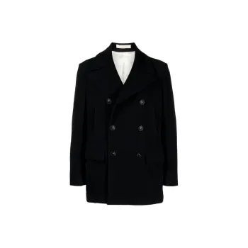 Massimo Alba Bellagio Virgin-wool Peacoat