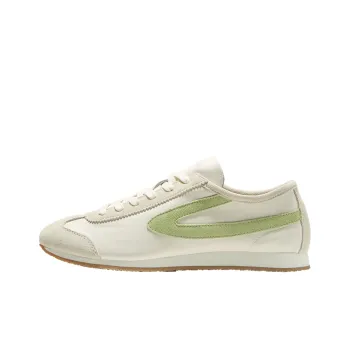 Norman Walsh Abrasion Resistant Low Top Casual Shoes Unisex White Green