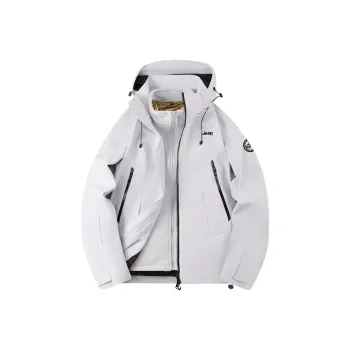 Jeep Urban Living/Travel/Commuting Keep Warm And Windproof Windbreaker Jacket Unisex