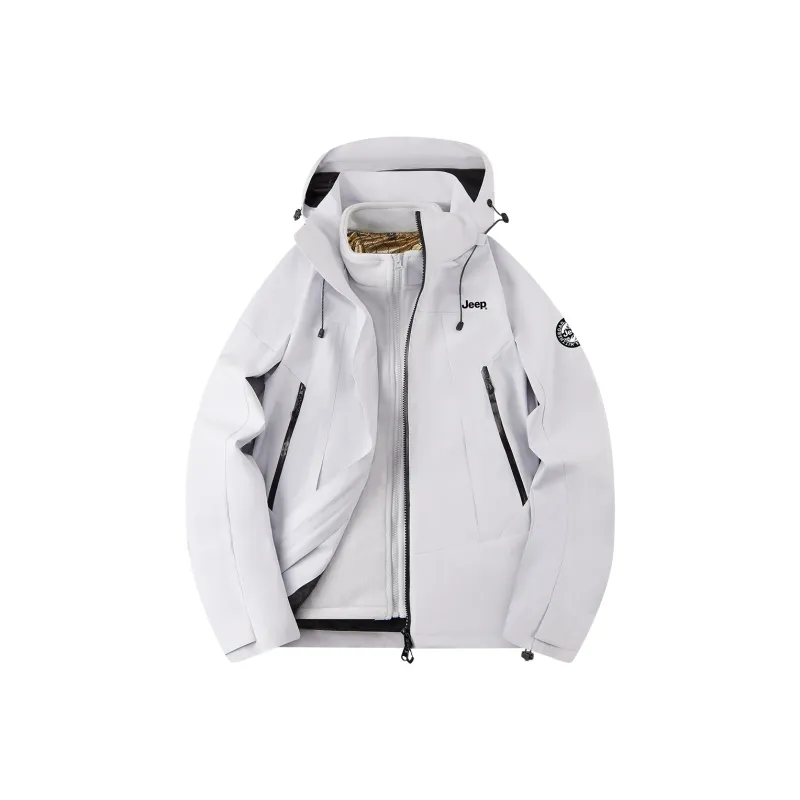 Jeep Urban Living/Travel/Commuting Keep Warm And Windproof Windbreaker Jacket Unisex-0