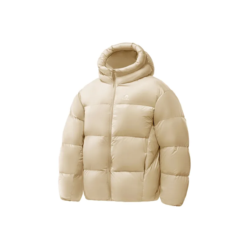 CAMEL Warm Fleece Series Down Jacket Unisex-4