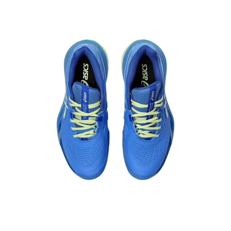 Asics Gel Resolution X Blue Coast Huddle Yellow Women's-4
